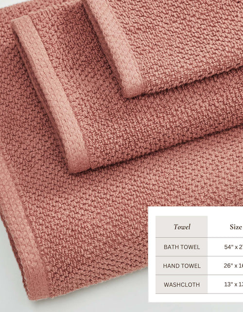 Load image into Gallery viewer, Cotton Textured Bath Towel Set - Acacia Collection
