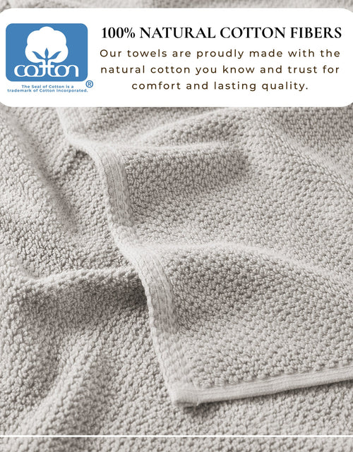 Load image into Gallery viewer, Cotton Textured Bath Towel Set - Acacia Collection
