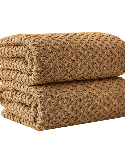Load image into Gallery viewer, Cotton Diamond Waffle Weave Bath Towel Set - Grayson Collection
