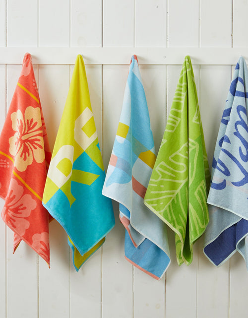 Load image into Gallery viewer, 2 Pack Vibrant Beach Towels - Boca Collection
