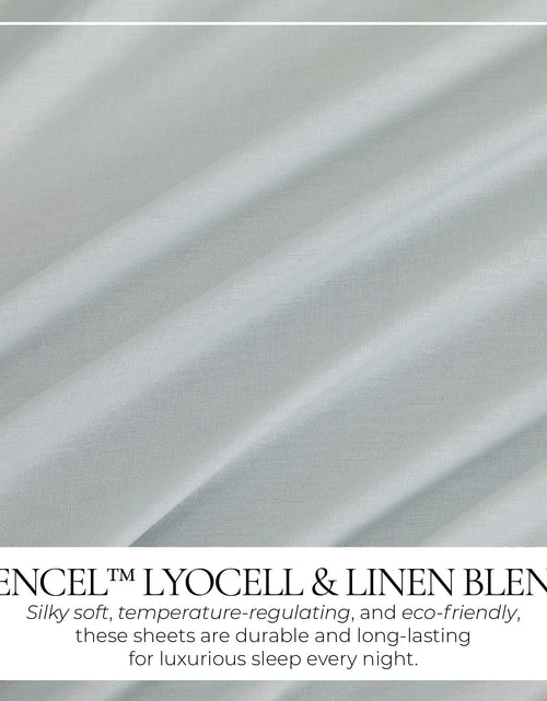 Load image into Gallery viewer, TENCEL™ Lyocell &amp; Linen Blend Sheet Set - Magdalena Collection
