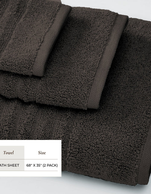 Load image into Gallery viewer, Luxury Combed Cotton Bath Towel Set - Karina Collection
