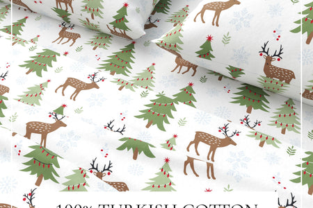 100% Turkish Cotton Flannel Sheet Sets - Boulder Collection