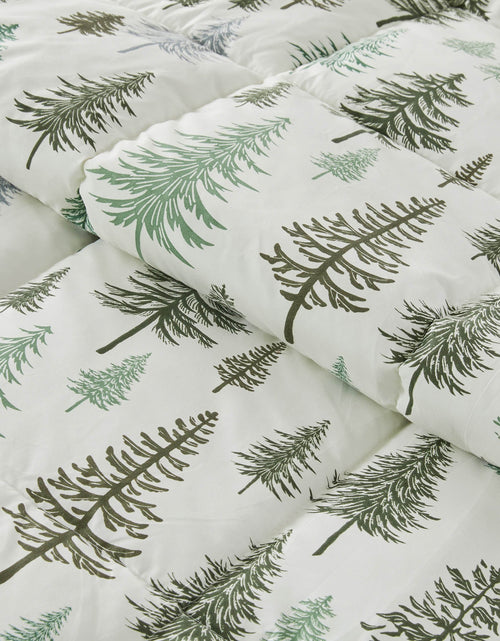 Load image into Gallery viewer, Reversible Christmas Comforter and Sham Set - Holiday / Lodge Odette Collection
