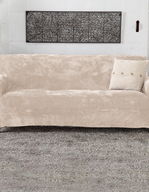 Load image into Gallery viewer, Velvet Stretch Slipcover - Gale Collection
