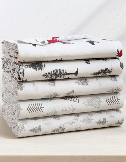 Load image into Gallery viewer, Turkish Cotton Flannel Sheet - Lakeview Collection
