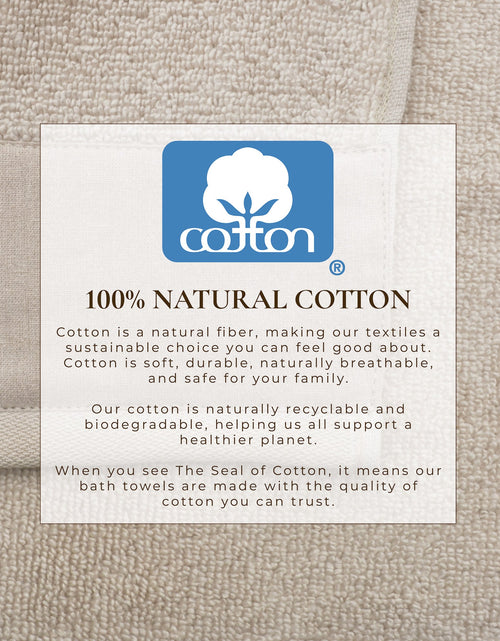Load image into Gallery viewer, Cotton Linen-Like Border 6-Piece Towel Set - Priya Collection
