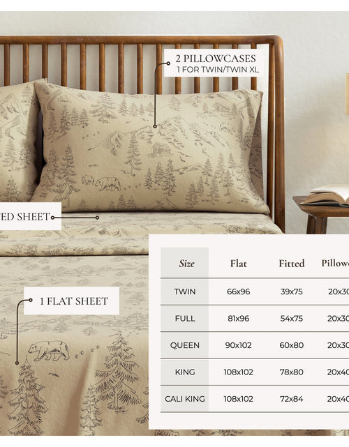 Load image into Gallery viewer, Turkish Cotton Flannel Sheet - Stratton Collection
