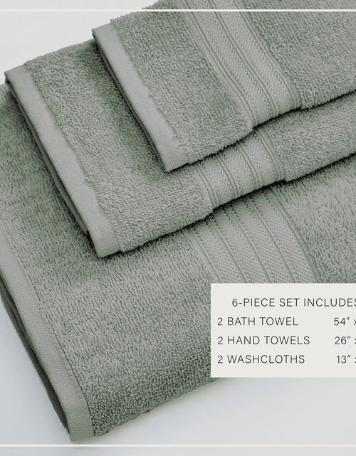 Load image into Gallery viewer, Cotton Terry Bath Towel Set - Cooper Collection

