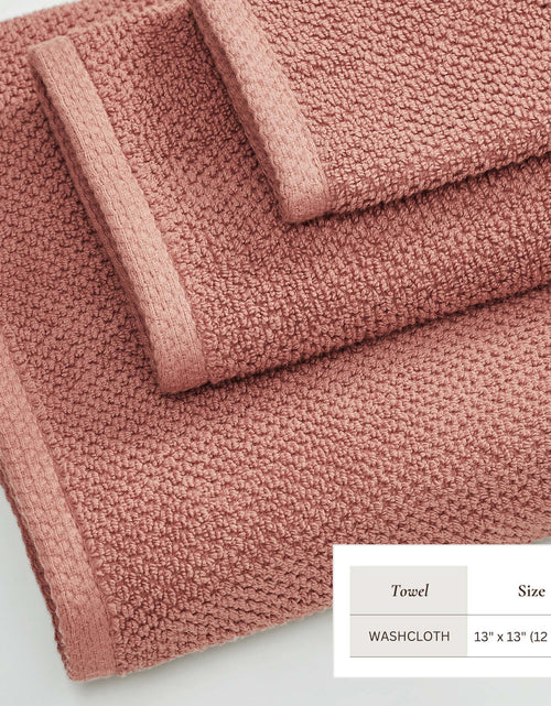 Load image into Gallery viewer, Cotton Textured Bath Towel Set - Acacia Collection
