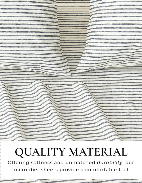 Load image into Gallery viewer, Striped Sheet Set - Evette Collection
