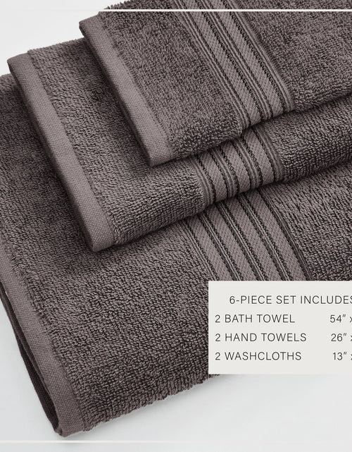 Load image into Gallery viewer, Cotton Terry Bath Towel Set - Cooper Collection
