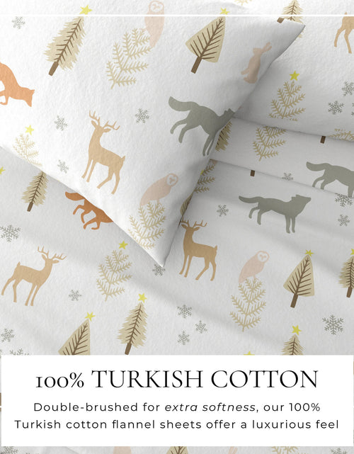 Load image into Gallery viewer, Turkish Cotton Flannel Sheet - Stratton Collection
