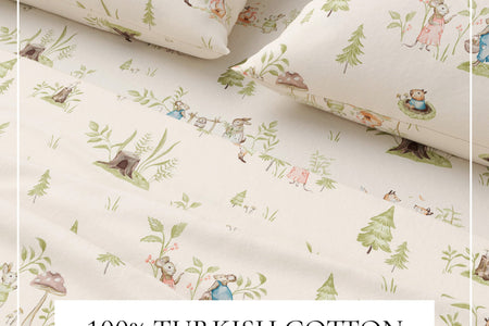Turkish Cotton Flannel Sheet Set - Kids' Christmas Collection