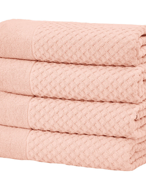 Load image into Gallery viewer, Cotton Diamond Waffle Weave Bath Towel Set - Grayson Collection
