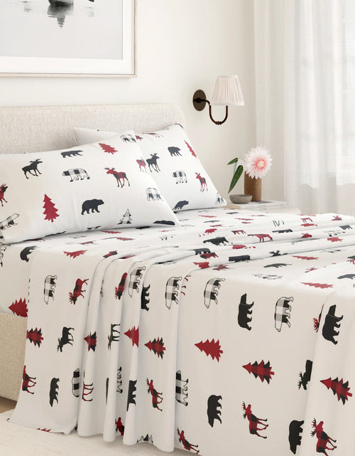 Load image into Gallery viewer, 100% Turkish Cotton Flannel Sheet Sets - Boulder Collection
