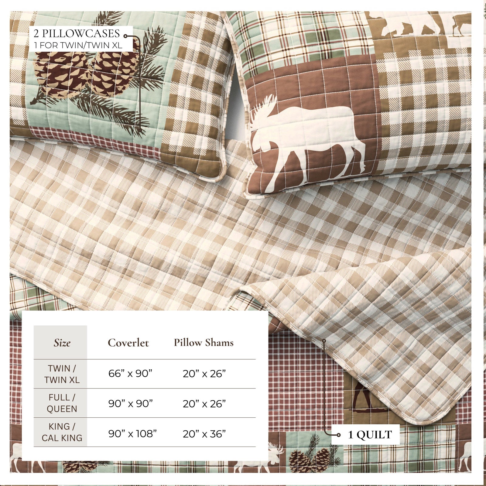 Rustic Landscape Quilt Set - Matthew Collection