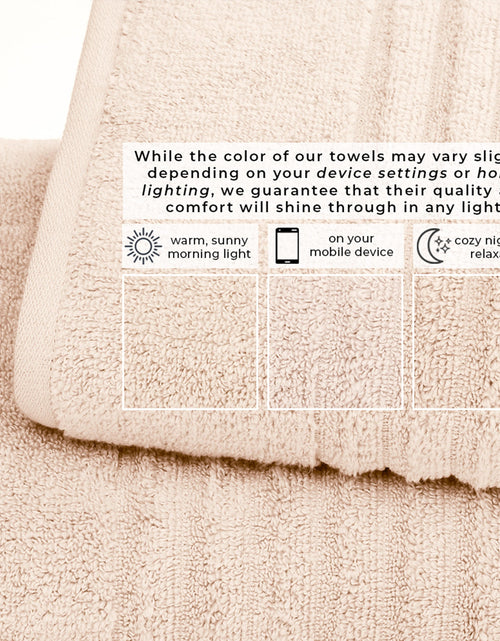 Load image into Gallery viewer, Luxury Combed Cotton Bath Towel Set - Karina Collection
