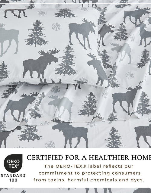 Load image into Gallery viewer, Lodge Printed Sheet Set - Mountain Ridge Collection
