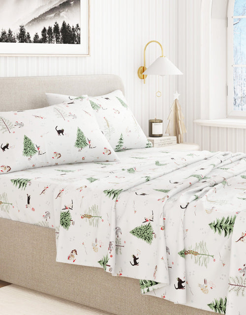 Load image into Gallery viewer, 100% Turkish Cotton Flannel Sheet Sets - Boulder Collection
