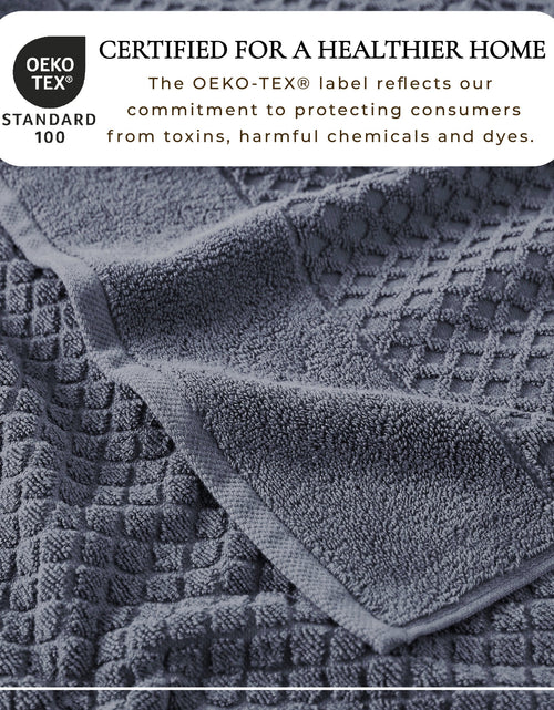 Load image into Gallery viewer, Cotton Diamond Waffle Weave Bath Towel Set - Grayson Collection
