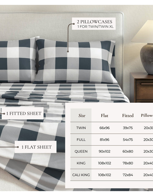 Load image into Gallery viewer, Turkish Cotton Flannel Sheet - Belle Collection
