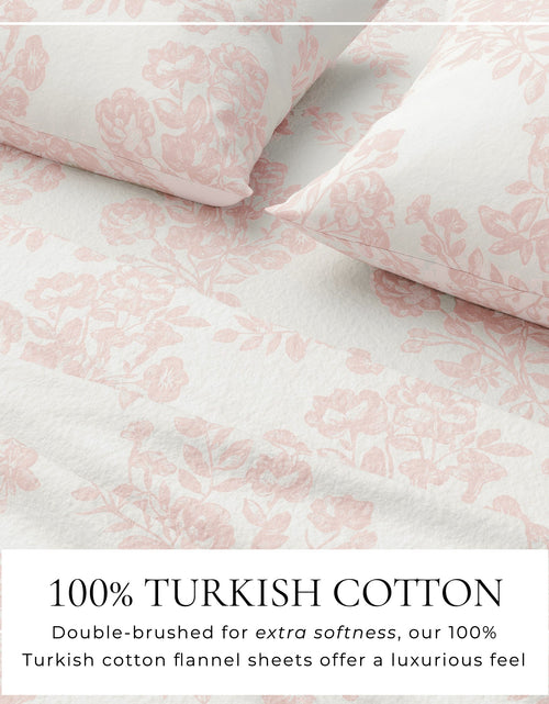 Load image into Gallery viewer, Turkish Cotton Flannel Sheet - Belle Collection
