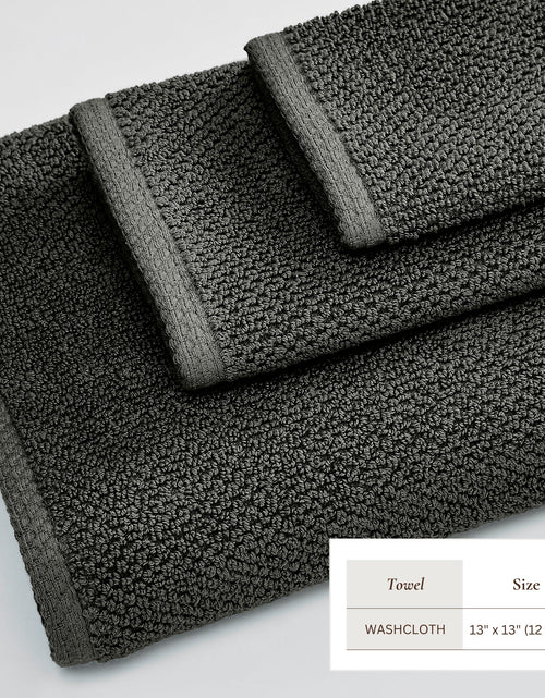 Load image into Gallery viewer, Cotton Textured Bath Towel Set - Acacia Collection
