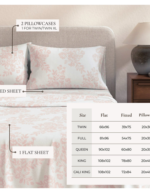Load image into Gallery viewer, Turkish Cotton Flannel Sheet - Belle Collection

