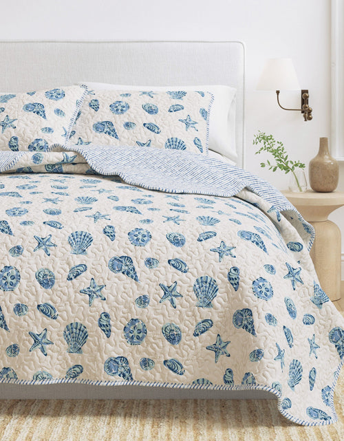 Load image into Gallery viewer, Coastal Quilt Set Bali Collection
