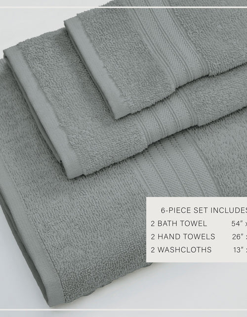 Load image into Gallery viewer, Cotton Terry Bath Towel Set - Cooper Collection
