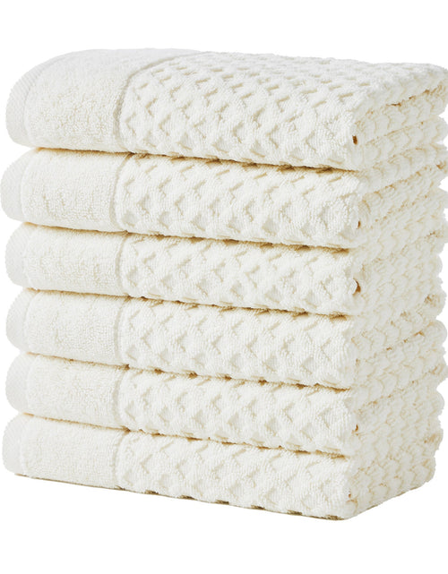 Load image into Gallery viewer, Cotton Diamond Waffle Weave Bath Towel Set - Grayson Collection

