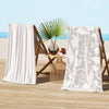 Grey/White Seashells / Stripe