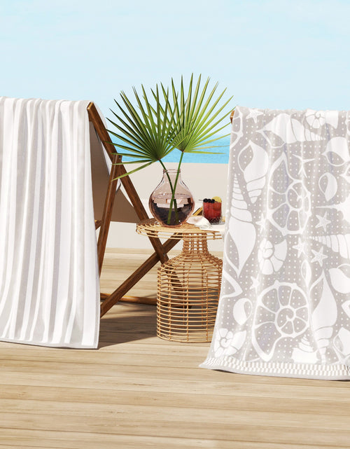 Load image into Gallery viewer, Cotton Velour Beach Towel - Maui Collection
