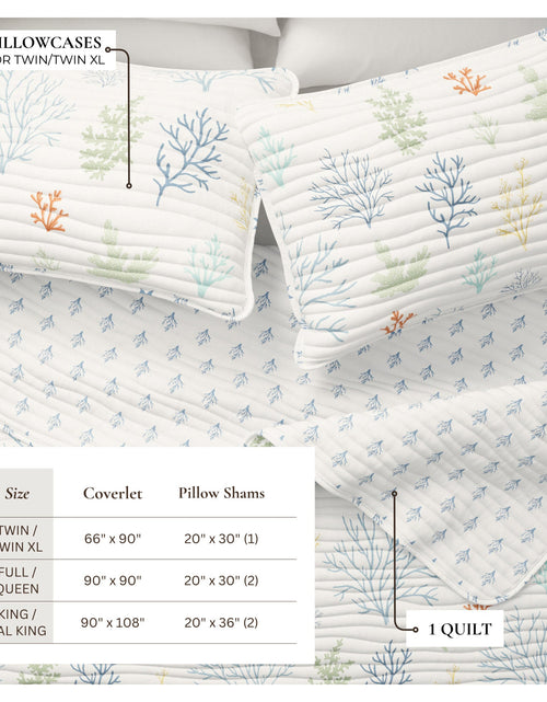 Load image into Gallery viewer, Coastal Quilt - Maldives Collection
