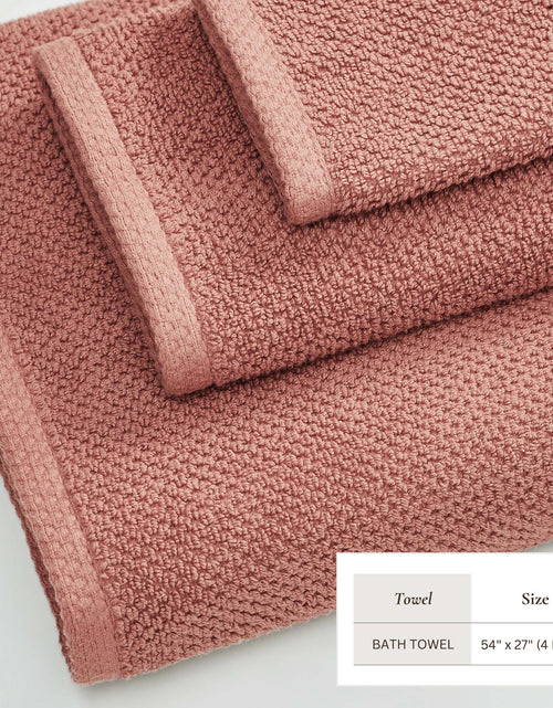 Load image into Gallery viewer, Cotton Textured Bath Towel Set - Acacia Collection
