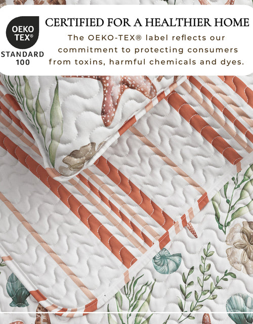 Load image into Gallery viewer, Castaway Coastal Quilt Set
