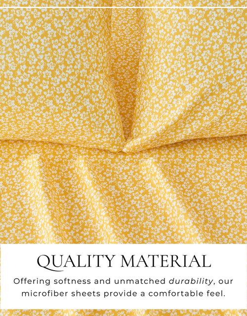 Load image into Gallery viewer, Watercolor Floral Sheet Set - Delia Collection
