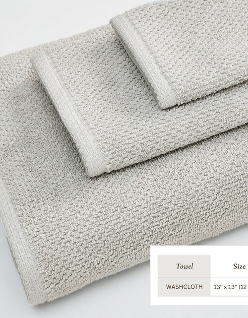 Load image into Gallery viewer, Cotton Textured Bath Towel Set - Acacia Collection
