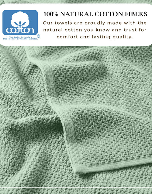 Load image into Gallery viewer, Cotton Textured Bath Towel Set - Acacia Collection
