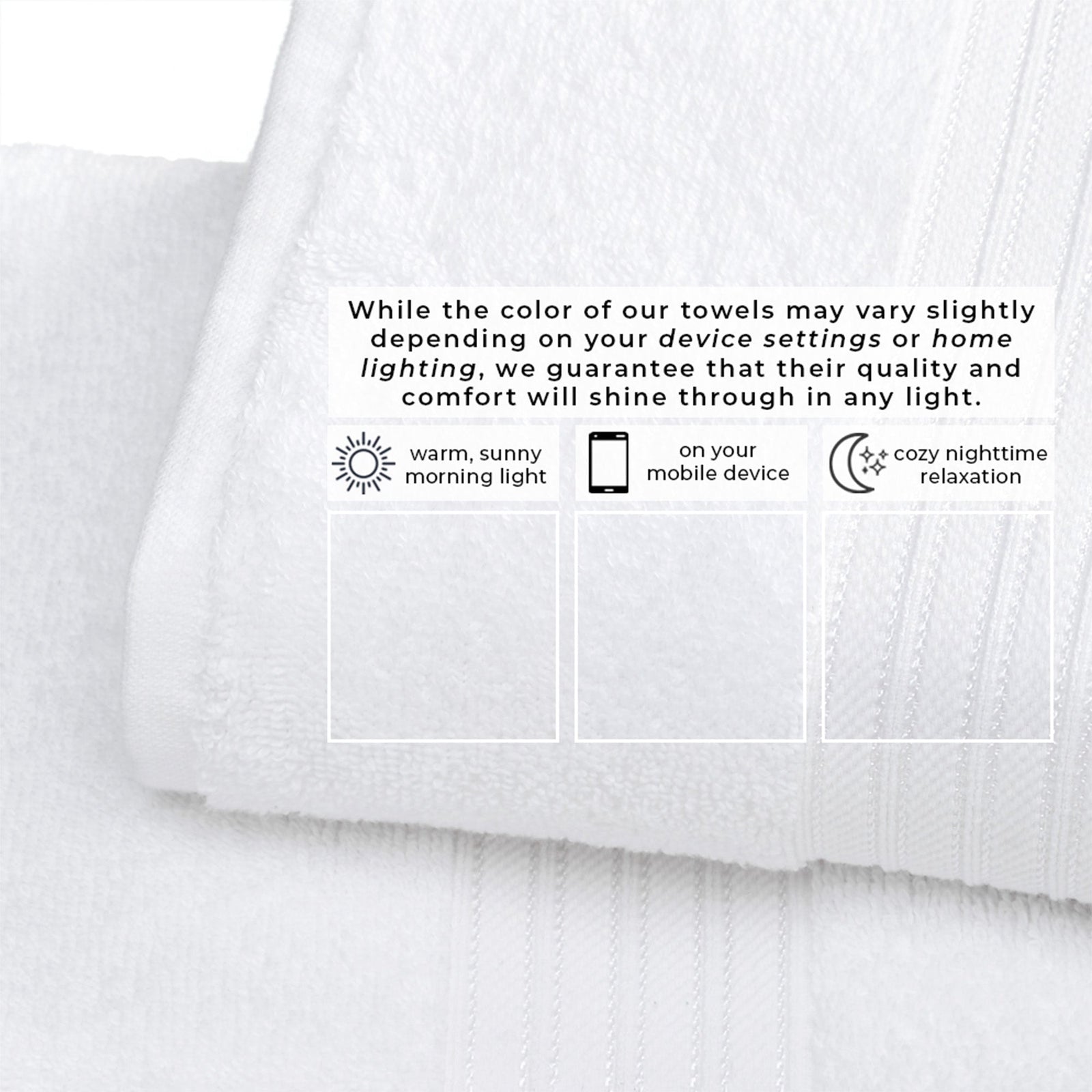Cotton Terry Bath Towel Set - Cooper Collection