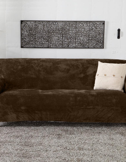 Load image into Gallery viewer, Velvet Stretch Slipcover - Gale Collection
