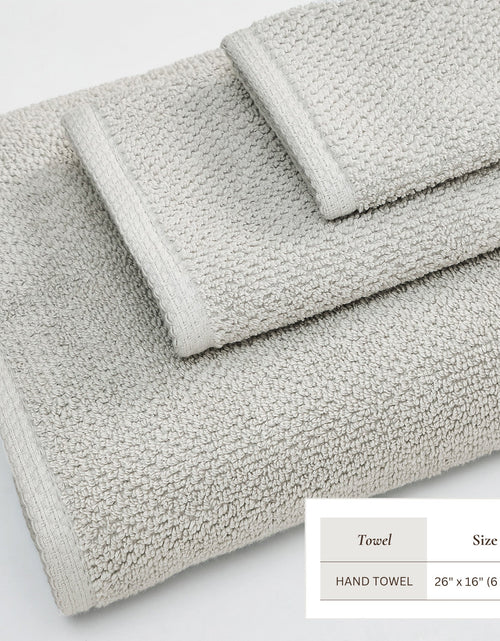 Load image into Gallery viewer, Cotton Textured Bath Towel Set - Acacia Collection
