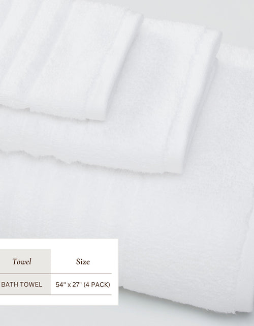 Load image into Gallery viewer, Luxury Combed Cotton Bath Towel Set - Karina Collection
