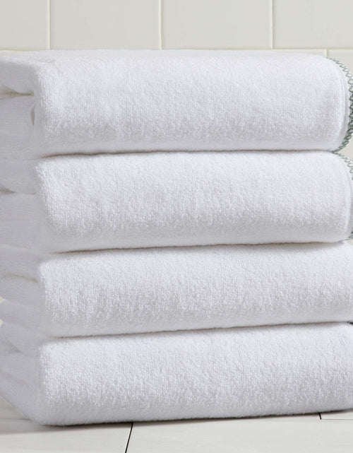 Load image into Gallery viewer, Cotton Border-Stitched 6-Piece Towel Set - Valery Collection
