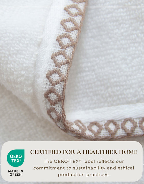 Load image into Gallery viewer, Cotton Border-Stitched 6-Piece Towel Set - Valery Collection
