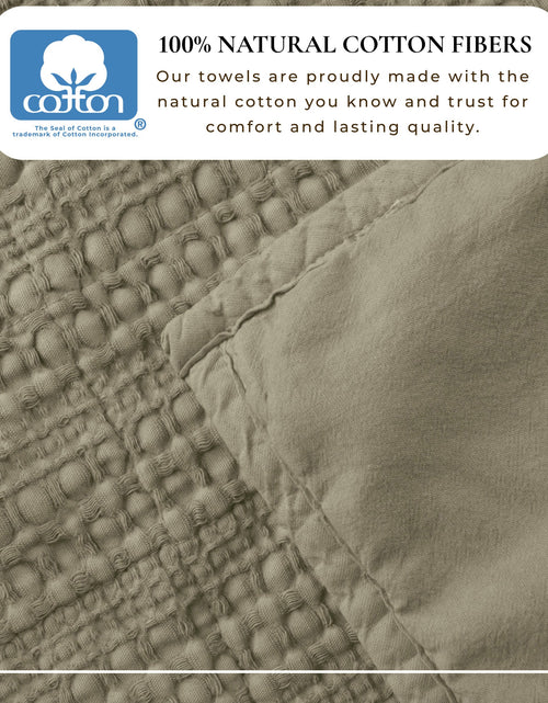 Load image into Gallery viewer, 100% Cotton Honeycomb Waffle Garment Washed Quilt Set - Genevieve Collection

