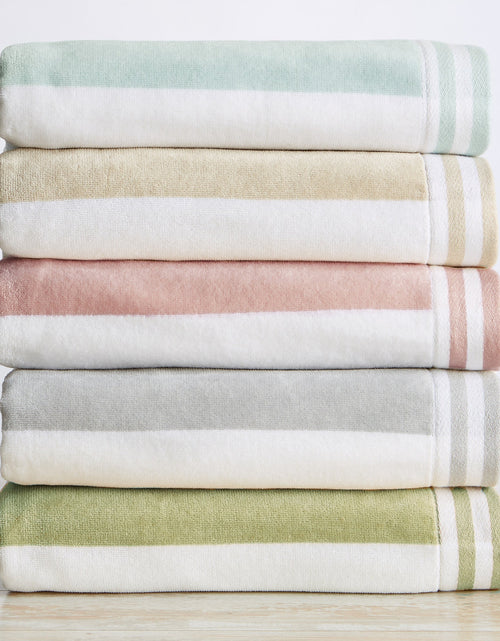 Load image into Gallery viewer, Striped Cabana Beach Towel - Edgartown Collection
