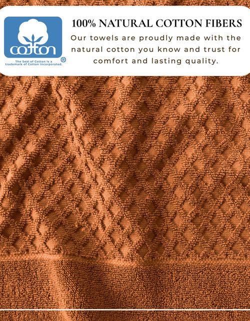 Load image into Gallery viewer, Cotton Diamond Waffle Weave Bath Towel Set - Grayson Collection
