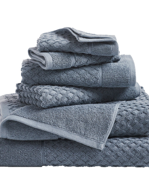 Load image into Gallery viewer, Cotton Diamond Waffle Weave Bath Towel Set - Grayson Collection
